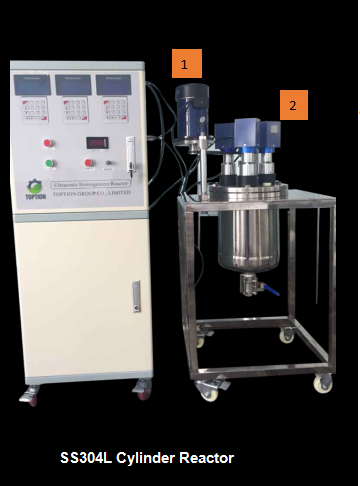 homogenizer ultrasonik keluli tahan karat